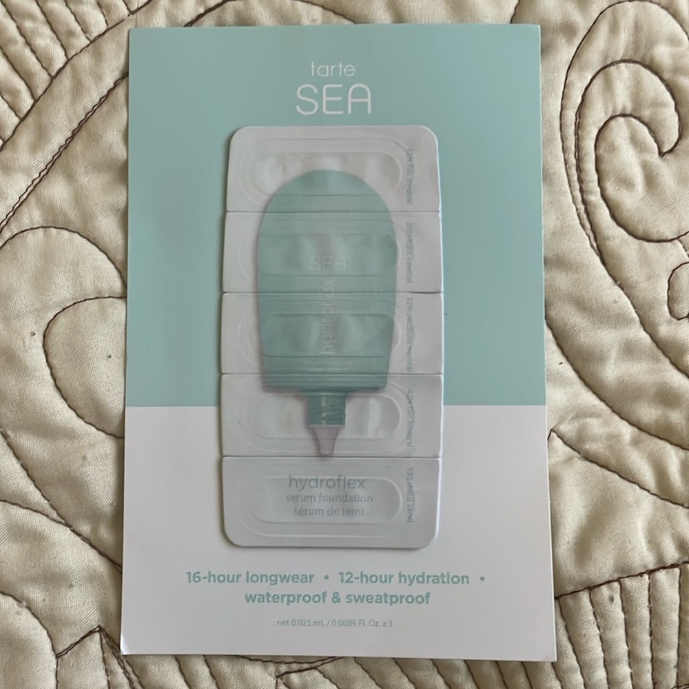 Tarte sea serum foundation trial
